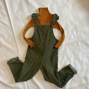 Girls overall set Cat & Jack size 4T